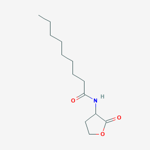 Nonanamide, N-(tetrahydro-2-oxo-3-furanyl)- - 106983-32-8