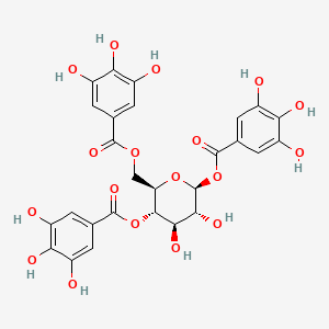 1,4,6-tri-O-galloyl-beta-D-glucose - 94513-58-3