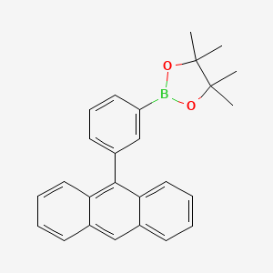 2-(3-(Anthracen-9-yl)phenyl)-4,4,5,5-tetramethyl-1,3,2-dioxaborolane - 