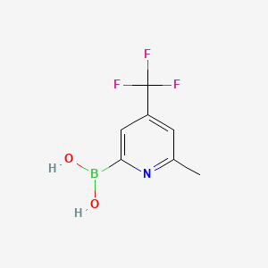2-Methyl-4-(trifluoromethyl)pyridine-6-boronic acid - 