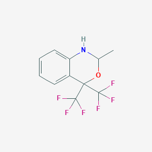2-Methyl-4,4-bis(trifluoromethyl)-1,4-dihydro-2H-3,1-benzoxazine - 405919-98-4