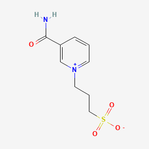 3-(Aminocarbonyl)-1-(3-sulphonatopropyl)pyridinium - 51652-08-5