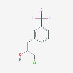 1-Chloro-3-[3-(trifluoromethyl)phenyl]propan-2-ol - 6310-15-2