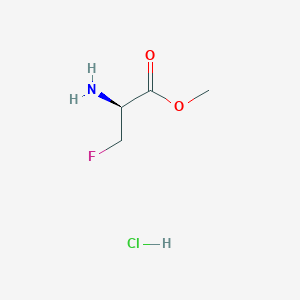 3-Fluoro-D-alanine methyl ester, hydrochloride - 