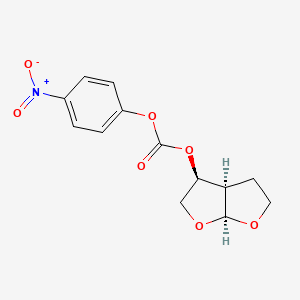 (3S,3aR,6aS)-Hexahydrofuro[2,3-b]furan-3-yl 4-Nitrophenyl Ester Carbonic Acid - 