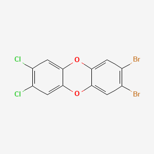 2,3-Dibromo-7,8-dichlorodibenzo-P-dioxin - 50585-40-5