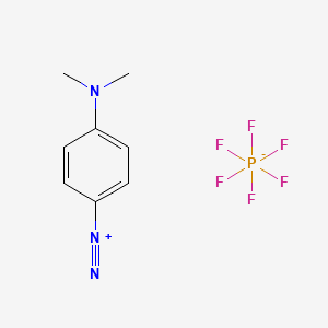 [4-(dimethylamino)phenyl]iminoazanium hexafluorophosphate - 2926-45-6