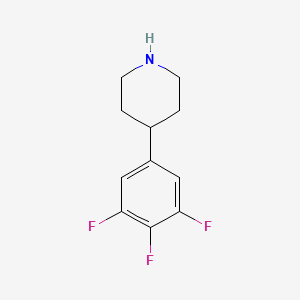 4-(3,4,5-Trifluorophenyl)piperidine - 