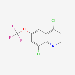 4,8-Dichloro-6-(trifluoromethoxy)quinoline - 