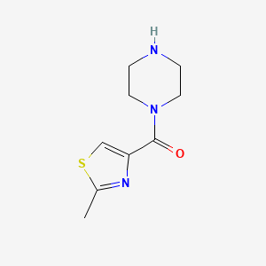 (2-Methylthiazol-4-yl)(piperazin-1-yl)methanone - 