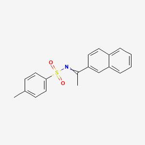 4-Methyl-N-[1-(2-naphthalenyl)ethylidene]benzenesulfonamide - 