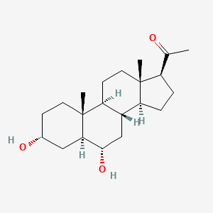 (3alpha,5alpha,6alpha)-3,6-Dihydroxy-pregnan-20-one - 