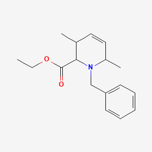 Ethyl 1-benzyl-3,6-dimethyl-1,2,3,6-tetrahydropyridine-2-carboxylate - 