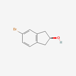(S)-5-Bromo-2,3-dihydro-1H-inden-2-ol - 