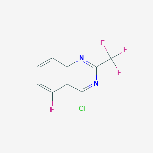 4-Chloro-5-fluoro-2-(trifluoromethyl)quinazoline - 