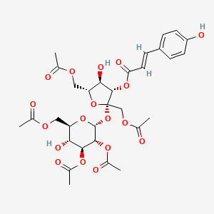1,6,2',3',6'-O-Pentaacetyl-3-O-trans-p-coumaroylsucrose - 