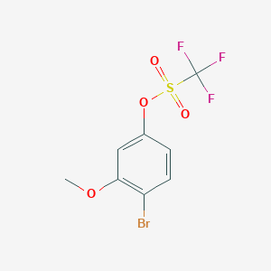 (4-Bromo-3-methoxyphenyl) trifluoromethanesulfonate - 