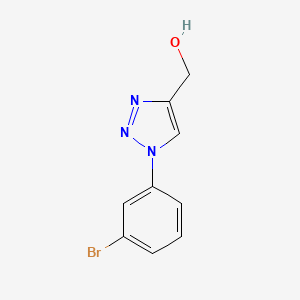(1-(3-Bromophenyl)-1H-1,2,3-triazol-4-yl)methanol - 