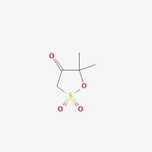 5,5-Dimethyl-1,2-oxathiolan-4-one 2,2-dioxide - 