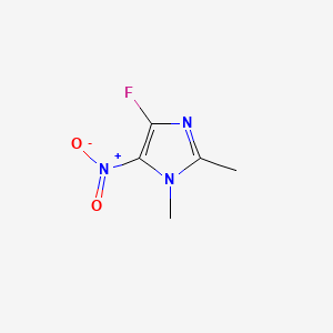 1H-Imidazole, 4-fluoro-1,2-dimethyl-5-nitro- - 104575-32-8