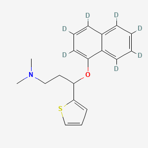 N-Methyl Duloxetine-naphthyl-d7 - 
