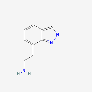 7-(2-Aminoethyl)-2-methyl-2H-indazole - 