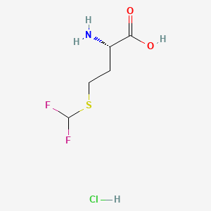 (2S)-2-amino-4-[(difluoromethyl)sulfanyl]butanoic acid hydrochloride - 