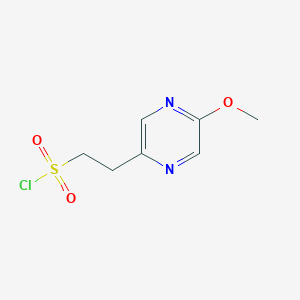 2-(5-Methoxypyrazin-2-YL)ethanesulfonyl chloride - 
