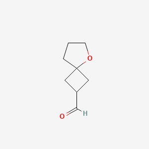 5-Oxaspiro[3.4]octane-2-carbaldehyde - 