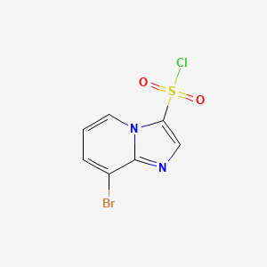 8-Bromoimidazo[1,2-a]pyridine-3-sulfonyl chloride - 2920142-05-6