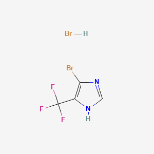 5-bromo-4-(trifluoromethyl)-1H-imidazole hydrobromide - 