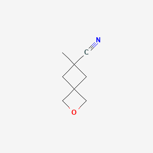 6-Methyl-2-oxaspiro[3.3]heptane-6-carbonitrile - 