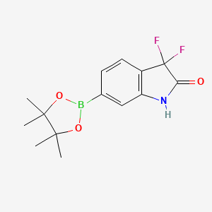 3,3-Difluoro-2-oxoindoline-6-boronic acid pinacol ester - 