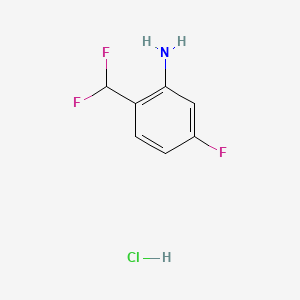 2-(Difluoromethyl)-5-fluoroaniline hydrochloride - 