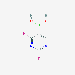 (2,4-difluoropyrimidin-5-yl)boronic Acid - 1029654-41-8