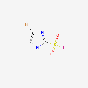 4-bromo-1-methyl-1H-imidazole-2-sulfonyl fluoride - 