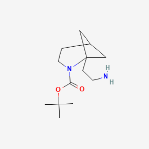 Tert-butyl 1-(2-aminoethyl)-2-azabicyclo[3.1.1]heptane-2-carboxylate - 