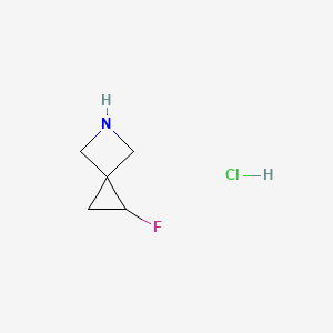 1-Fluoro-5-azaspiro[2.3]hexane hydrochloride - 