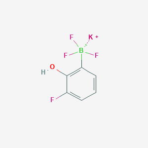 Potassium trifluoro(3-fluoro-2-hydroxyphenyl)borate -