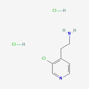 2-(3-Chloropyridin-4-yl)ethan-1-amine dihydrochloride - 
