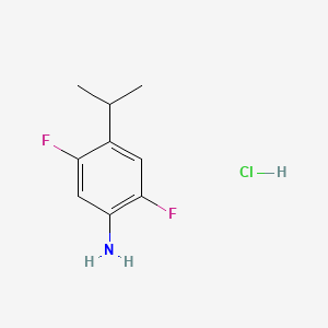 2,5-Difluoro-4-(propan-2-yl)aniline hydrochloride - 