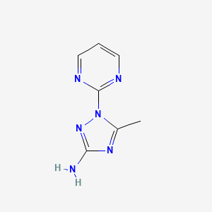 5-methyl-1-(pyrimidin-2-yl)-1H-1,2,4-triazol-3-amine - 1522881-93-1