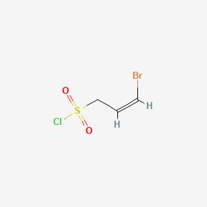 (2Z)-3-bromoprop-2-ene-1-sulfonyl chloride - 1937253-54-7