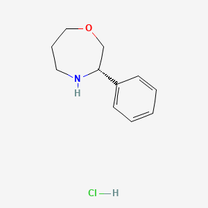 (3S)-3-phenyl-1,4-oxazepane hydrochloride - 