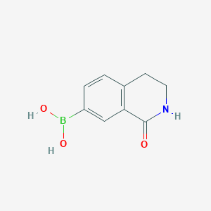 (1-Oxo-1,2,3,4-tetrahydroisoquinolin-7-yl)boronic acid - 