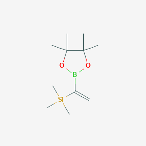 1,3,2-Dioxaborolane, 4,4,5,5-tetramethyl-2-[1-(trimethylsilyl)ethenyl]- - 165904-19-8