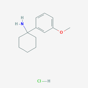 1-(3-Methoxyphenyl)cyclohexan-1-amine hydrochloride - 