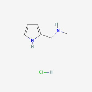 methyl[(1H-pyrrol-2-yl)methyl]amine hydrochloride - 