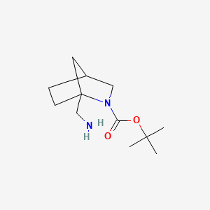 Tert-butyl 1-(aminomethyl)-2-azabicyclo[2.2.1]heptane-2-carboxylate - 
