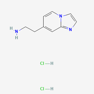 2-{Imidazo[1,2-a]pyridin-7-yl}ethan-1-amine dihydrochloride - 